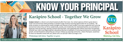 Latest News Karāpiro School